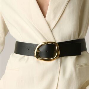 B-Low the Belt NWT Edmond Black / Gold Size M